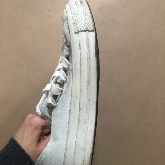 White Converse Sneakers - Picture 8 of 8